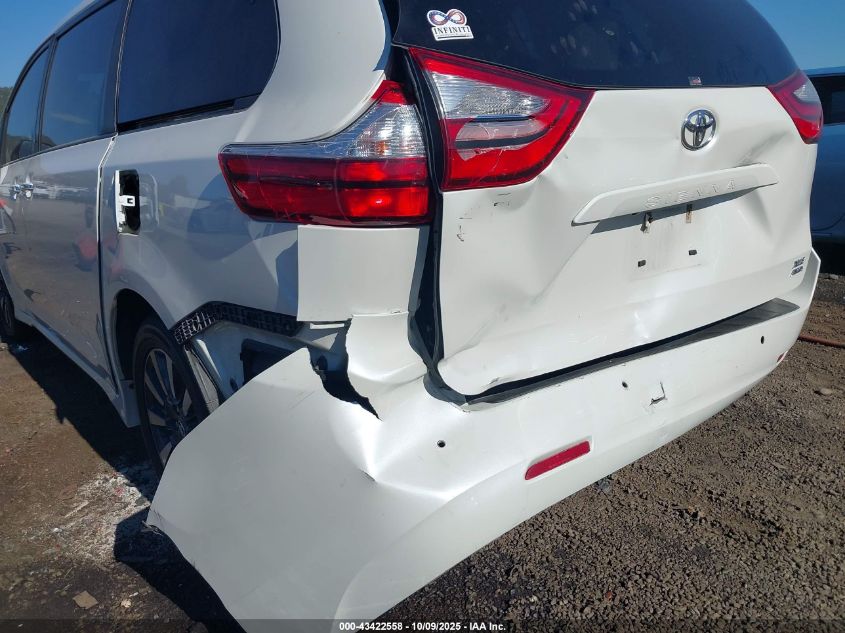 2019 Toyota Sienna Xle 7 Passenger VIN: 5TDDZ3DC9KS225532 Lot: 43422558