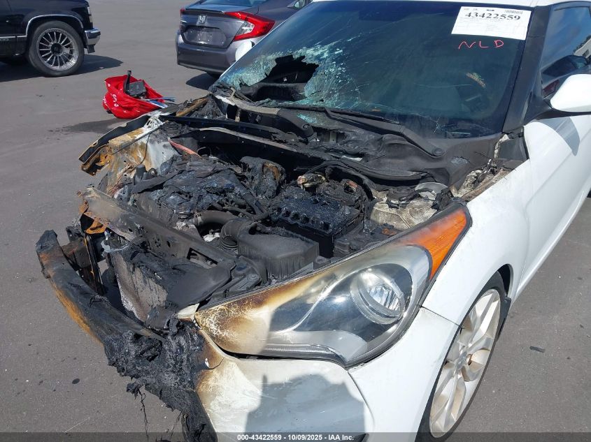 2015 Hyundai Veloster VIN: KMHTC6AD1FU237103 Lot: 43422559