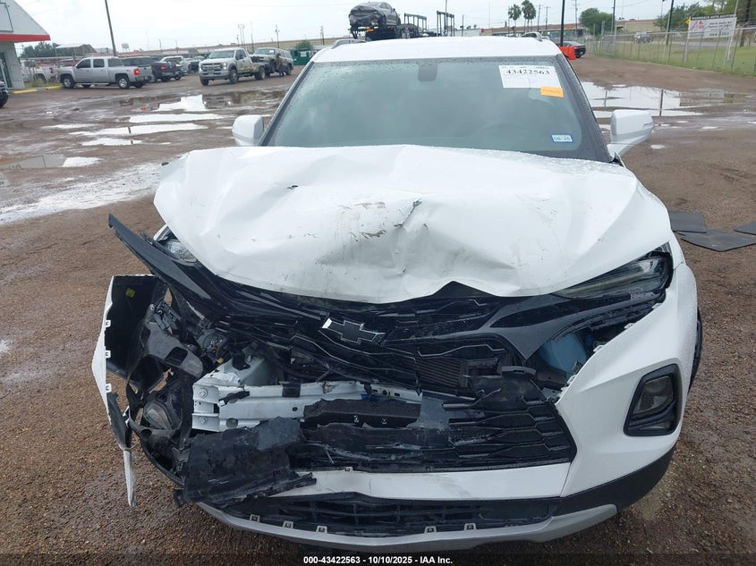 2021 CHEVROLET BLAZER FWD 1LT 3GNKBBRA8MS535111
