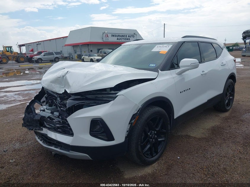 2021 CHEVROLET BLAZER FWD 1LT 3GNKBBRA8MS535111