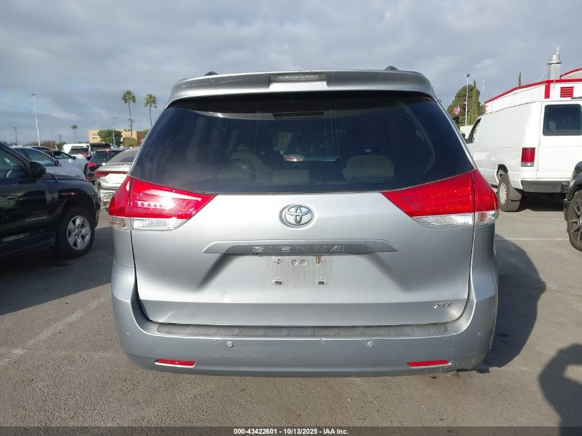 2013 Toyota Sienna Xle V6 8 Passenger VIN: 5TDYK3DC2DS334536 Lot: 43422601