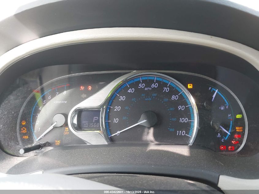 2013 Toyota Sienna Xle V6 8 Passenger VIN: 5TDYK3DC2DS334536 Lot: 43422601