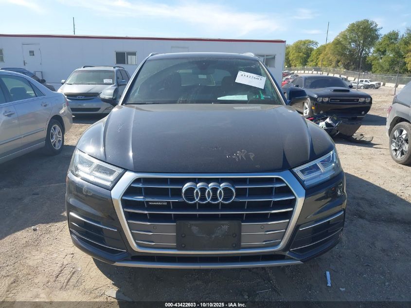 2018 Audi Q5 2.0T Premium/2.0T Tech Premium VIN: WA1BNAFY2J2193247 Lot: 43422603