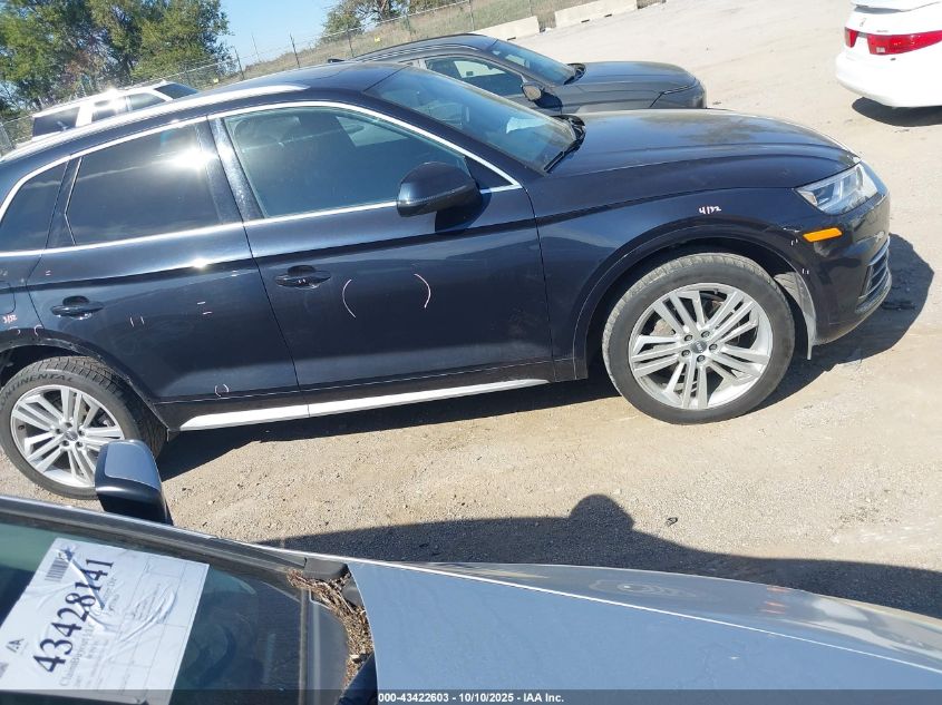 2018 Audi Q5 2.0T Premium/2.0T Tech Premium VIN: WA1BNAFY2J2193247 Lot: 43422603