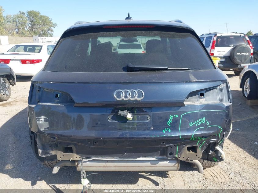 2018 Audi Q5 2.0T Premium/2.0T Tech Premium VIN: WA1BNAFY2J2193247 Lot: 43422603