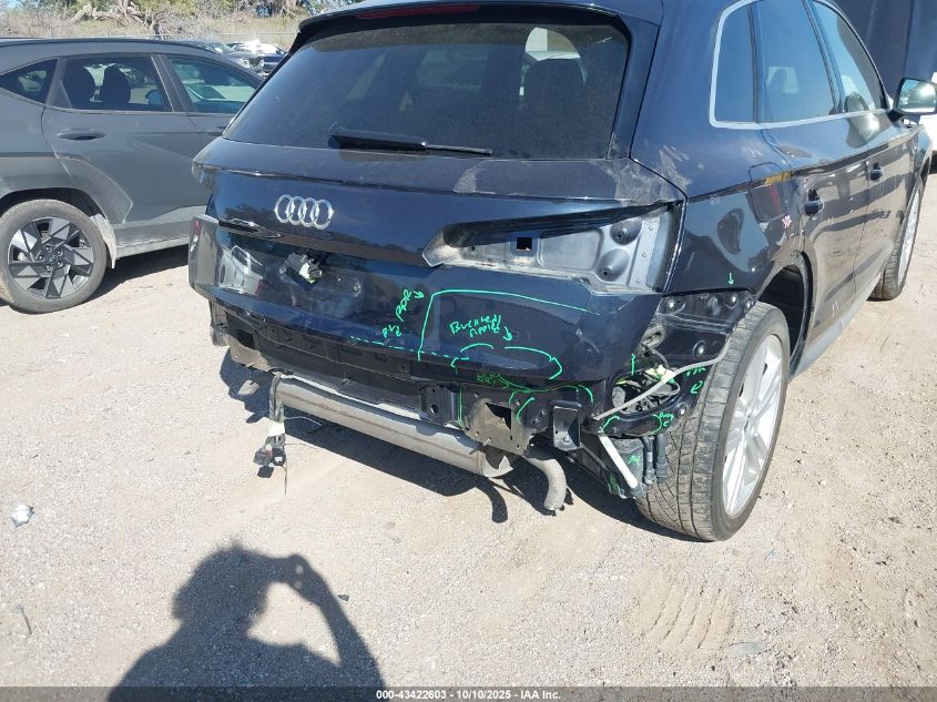 2018 Audi Q5 2.0T Premium/2.0T Tech Premium VIN: WA1BNAFY2J2193247 Lot: 43422603