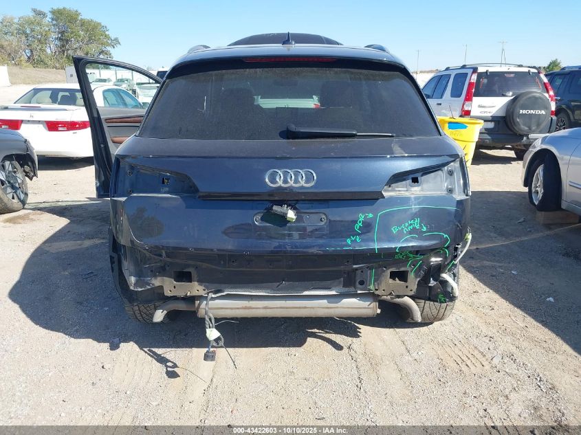 2018 Audi Q5 2.0T Premium/2.0T Tech Premium VIN: WA1BNAFY2J2193247 Lot: 43422603