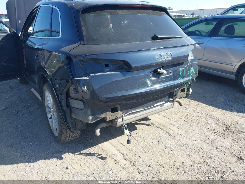 2018 Audi Q5 2.0T Premium/2.0T Tech Premium VIN: WA1BNAFY2J2193247 Lot: 43422603