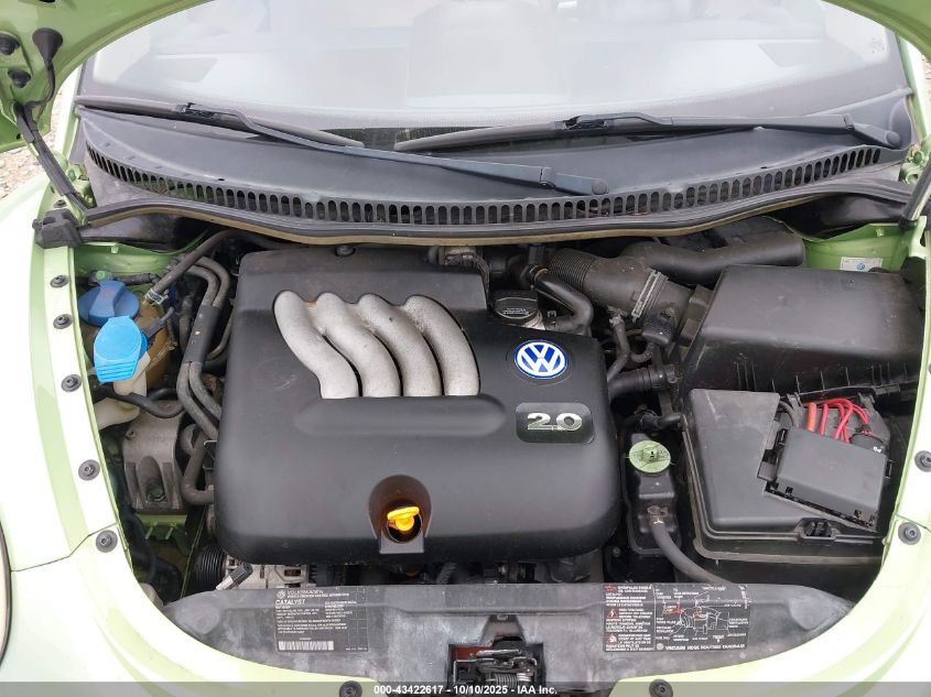 2002 Volkswagen New Beetle Gls VIN: 3VWCB21C82M427418 Lot: 43422617