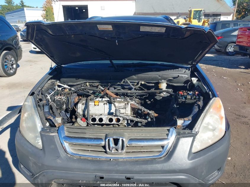 2002 Honda Cr-V Ex VIN: JHLRD78862C003164 Lot: 43422654