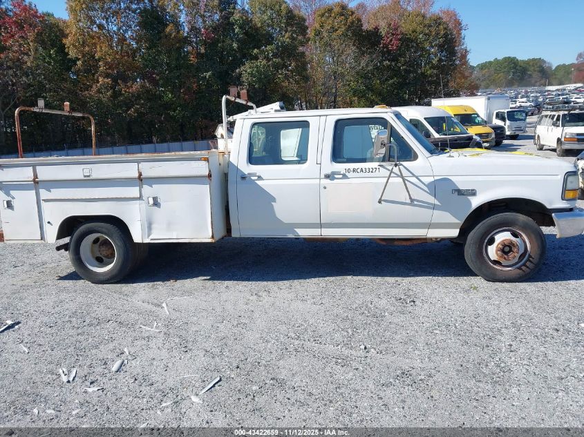 1994 Ford F350 VIN: 2FTJW35H6RCA33271 Lot: 43422659