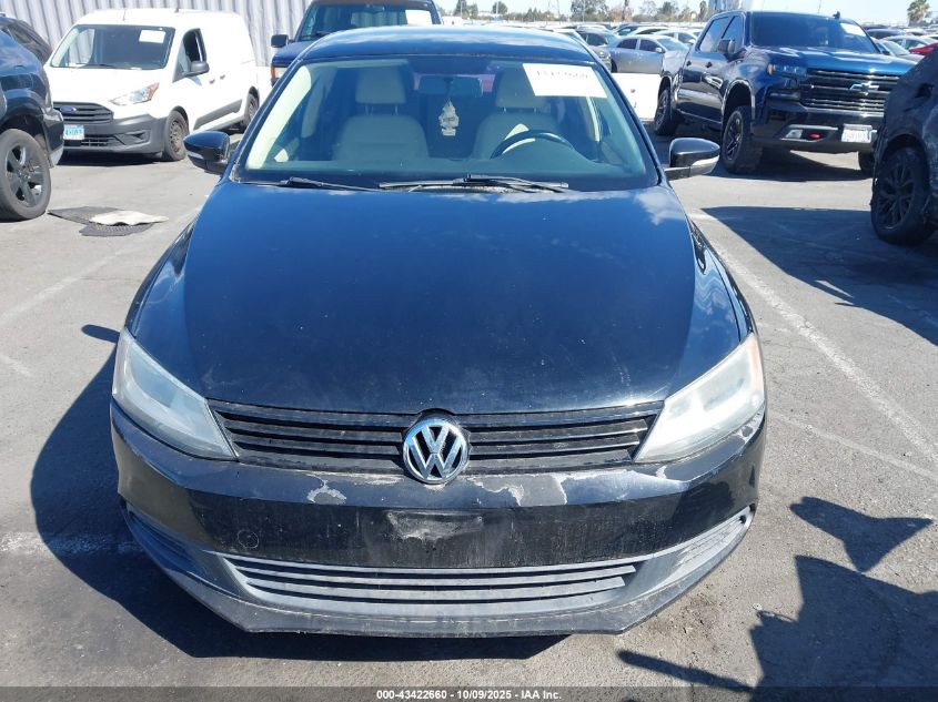 2012 Volkswagen Jetta 2.5L Se VIN: 3VWDP7AJ3CM302927 Lot: 43422660