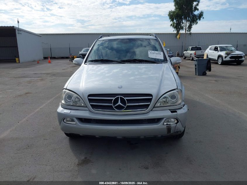 2002 Mercedes-Benz Ml 500 VIN: 4JGAB75E72A293819 Lot: 43422681