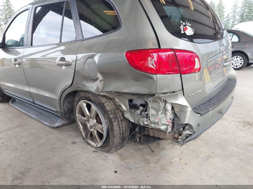 2008 Hyundai Santa Fe Limited/Se VIN: 5NMSH73E48H170293 Lot: 43422685