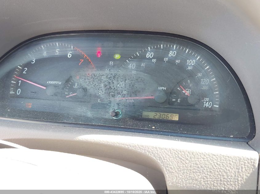 2004 Toyota Camry Le V6 VIN: 4T1BF32K54U070031 Lot: 43422695