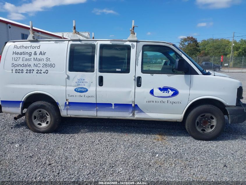 2007 Chevrolet Express Work Van VIN: 1GCGG25VX71121651 Lot: 43422699