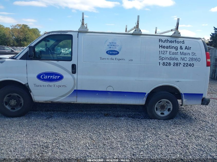 2007 Chevrolet Express Work Van VIN: 1GCGG25VX71121651 Lot: 43422699