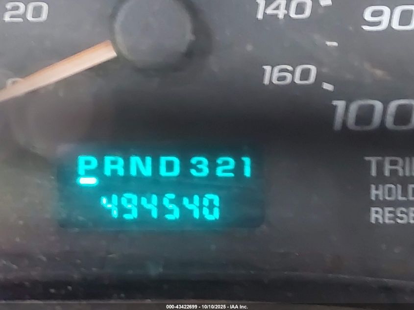 2007 Chevrolet Express Work Van VIN: 1GCGG25VX71121651 Lot: 43422699