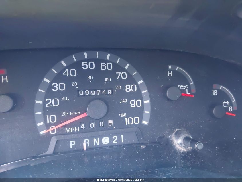 2002 Ford E-250 VIN: 1FTNE24242HB31841 Lot: 43422704