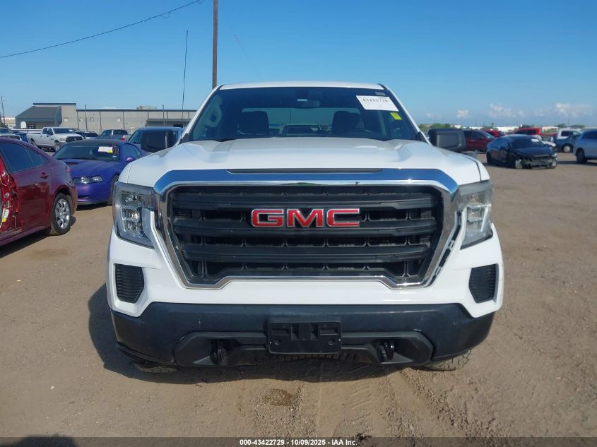 2019 GMC Sierra K1500 VIN: 1GTR9AEF8KZ412178 Lot: 43422729