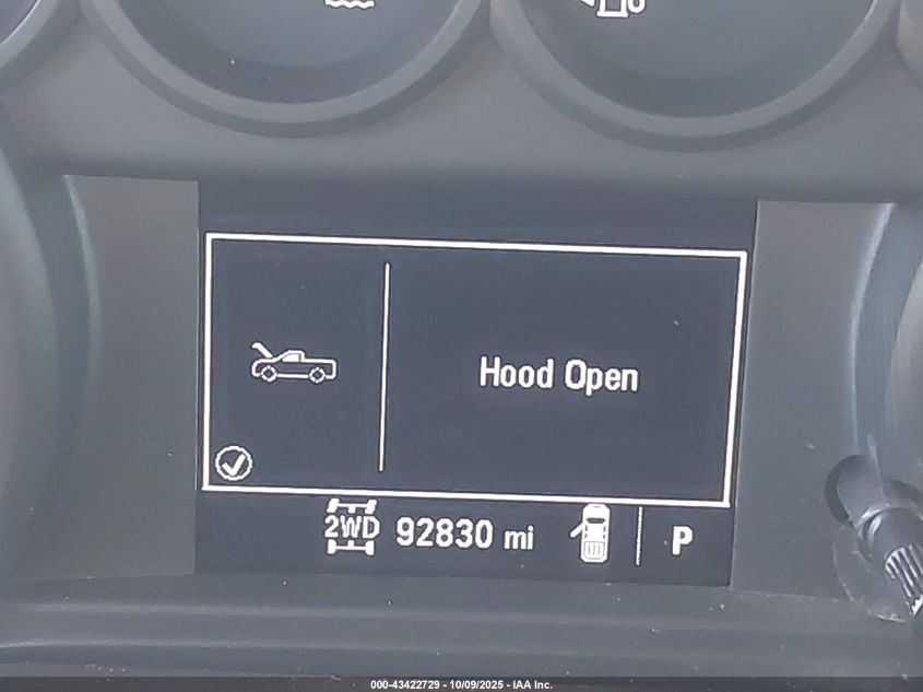 2019 GMC Sierra K1500 VIN: 1GTR9AEF8KZ412178 Lot: 43422729