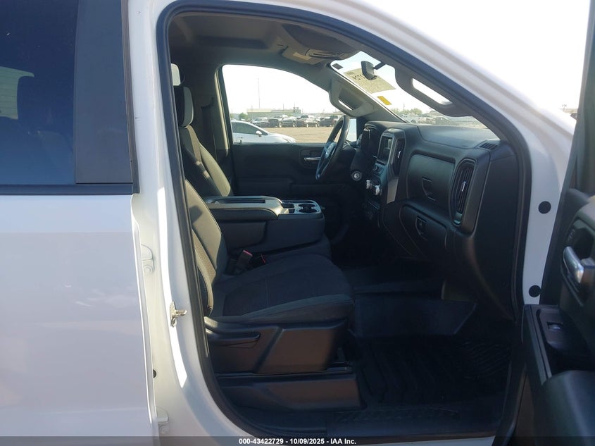 2019 Gmc SIERRA 5.3 K1500 White Lot 111043422729 Vin 1GTR9AEF8KZ412178
