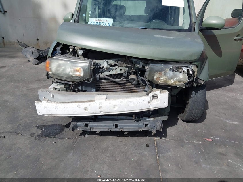 2009 Nissan Cube 1.8S VIN: JN8AZ28R99T111011 Lot: 43422747