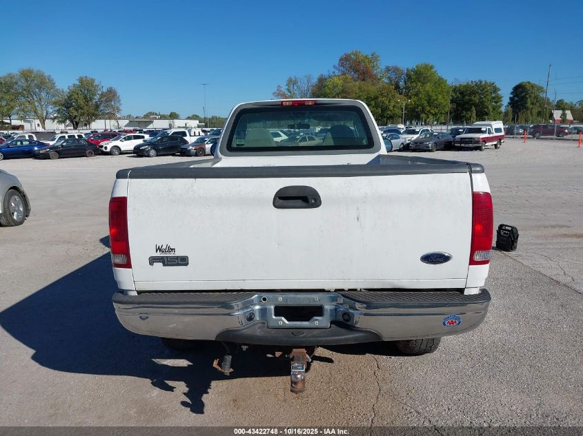 2000 Ford F150 VIN: 1FTRF18W8YNB89371 Lot: 43422748