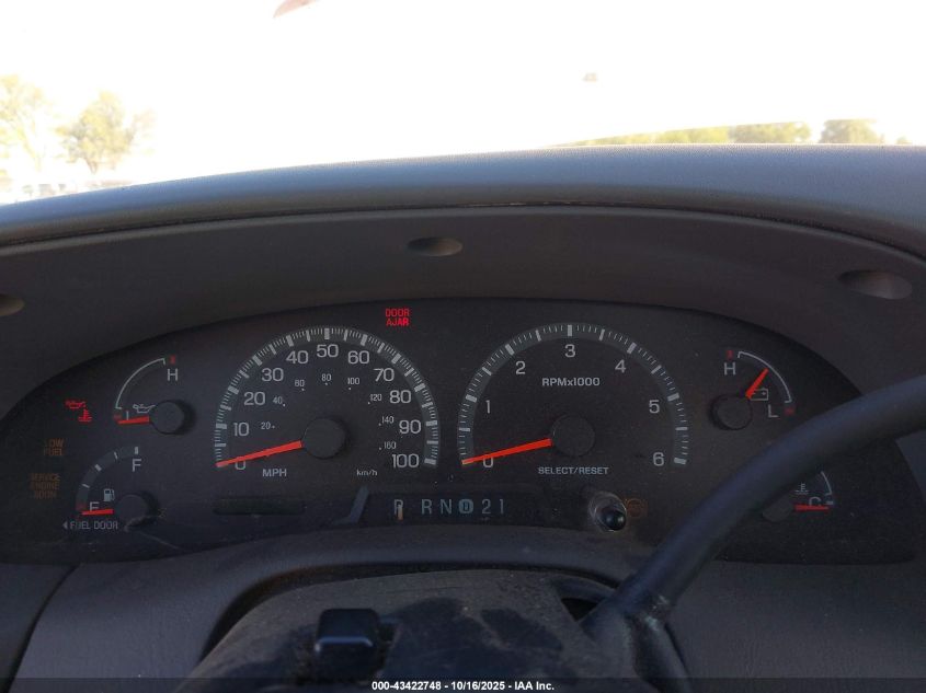 2000 Ford F150 VIN: 1FTRF18W8YNB89371 Lot: 43422748