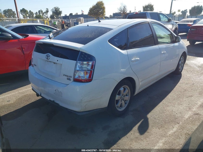 JTDKB20UX53124705 2005 TOYOTA PRIUS photo no. 4
