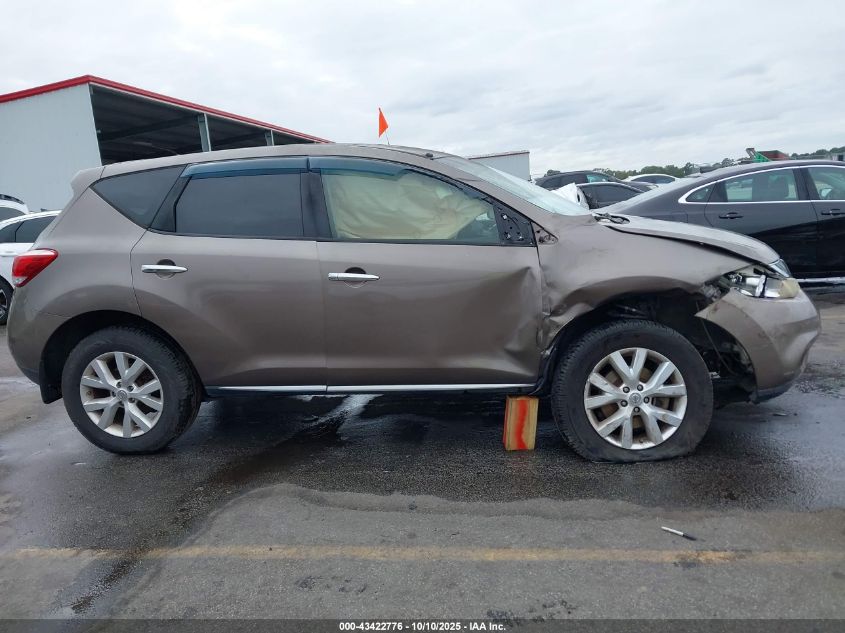 2012 Nissan Murano S VIN: JN8AZ1MW9CW237364 Lot: 43422776