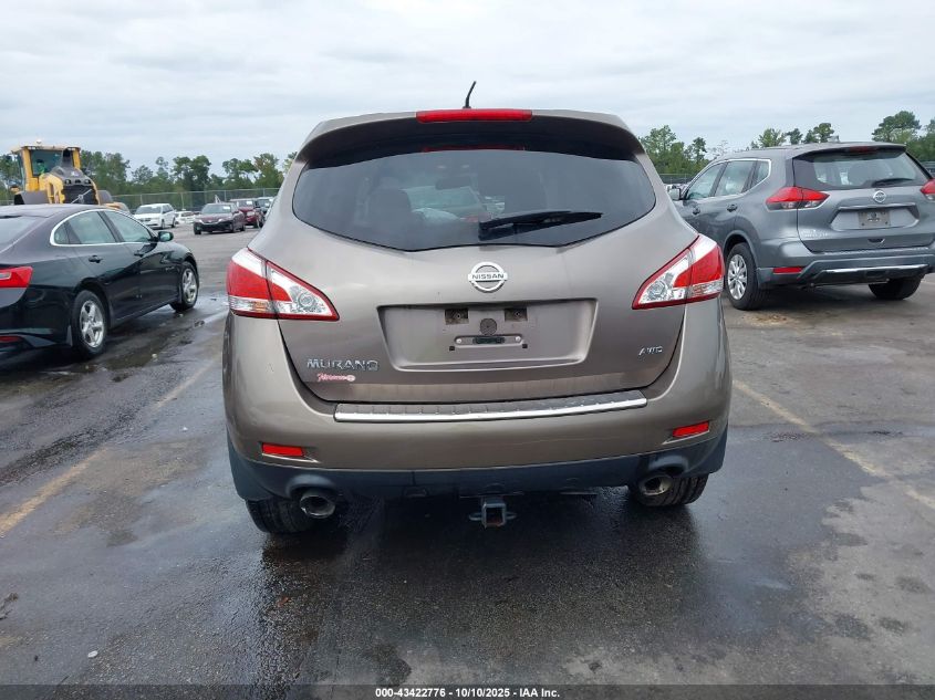 2012 Nissan Murano S VIN: JN8AZ1MW9CW237364 Lot: 43422776