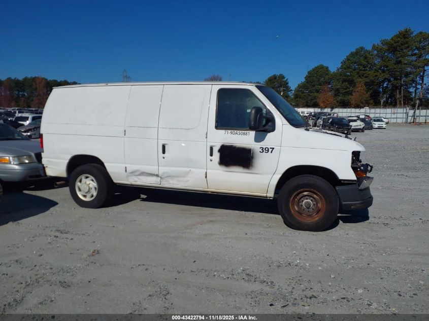 2009 Ford E-250 Commercial/Recreational VIN: 1FTNE24L29DA50881 Lot: 43422794