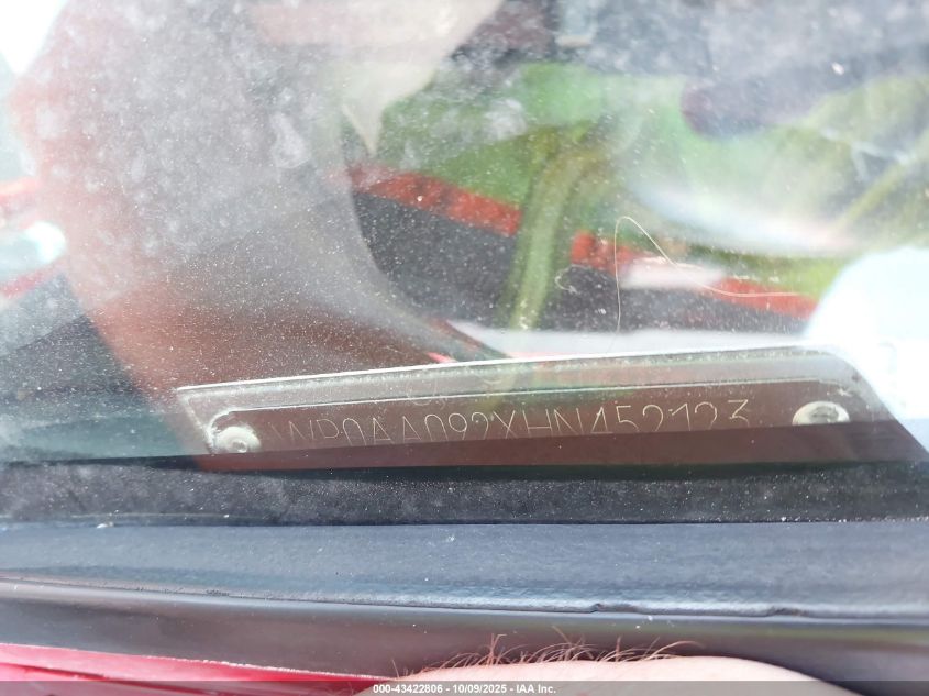 1987 Porsche 924 S VIN: WP0AA092XHN452123 Lot: 43422806