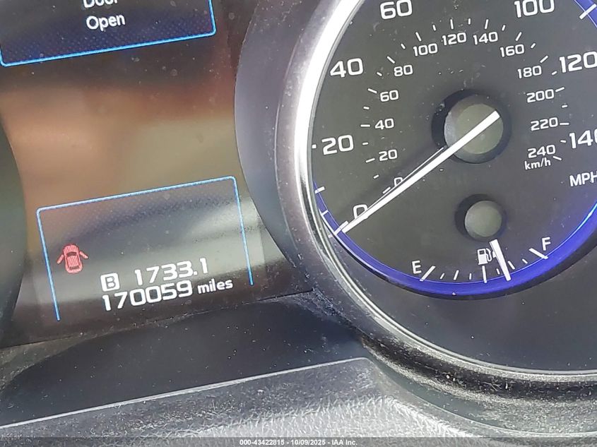 2017 Subaru Outback 2.5I Limited VIN: 4S4BSANCXH3334540 Lot: 43422815