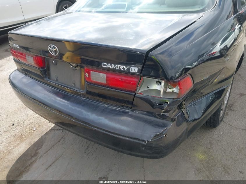 1999 Toyota Camry Le VIN: JT2BG22K6X0321204 Lot: 43422821