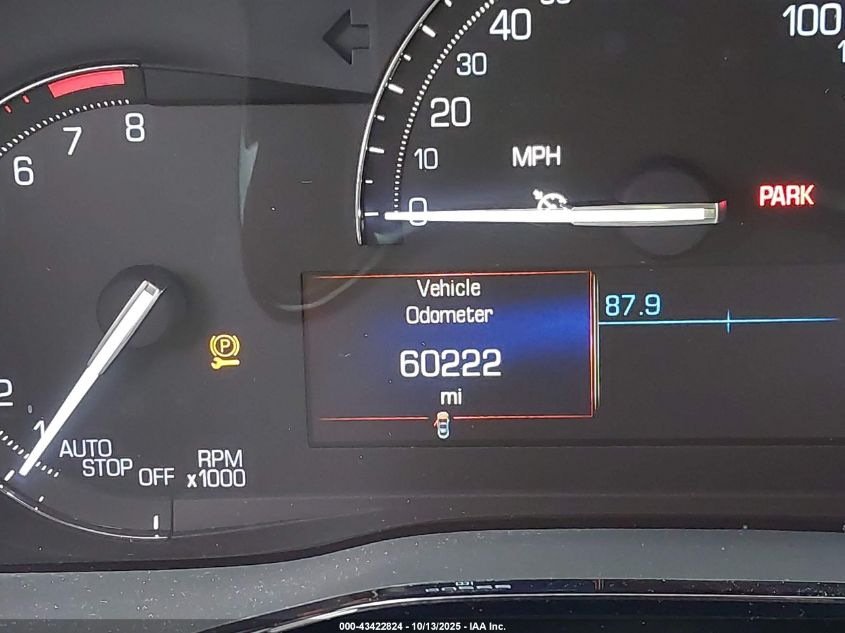 2017 Cadillac Xt5 Luxury VIN: 1GYKNBRS1HZ257471 Lot: 43422824