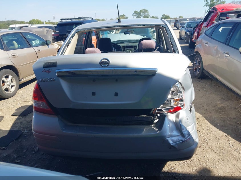 2008 Nissan Versa 1.8S VIN: 3N1BC11E88L391237 Lot: 43422826