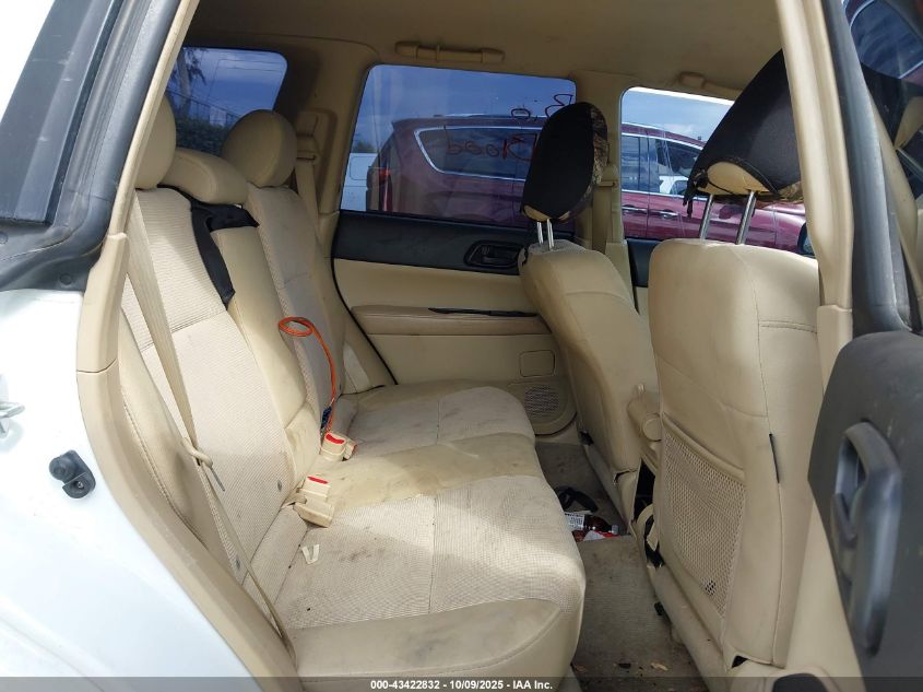 2007 Subaru Forester 2.5X VIN: JF1SG636X7H746075 Lot: 43422832