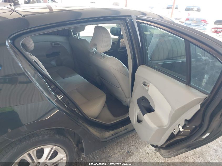 2010 Honda Insight Ex VIN: JHMZE2H79AS023819 Lot: 43422858