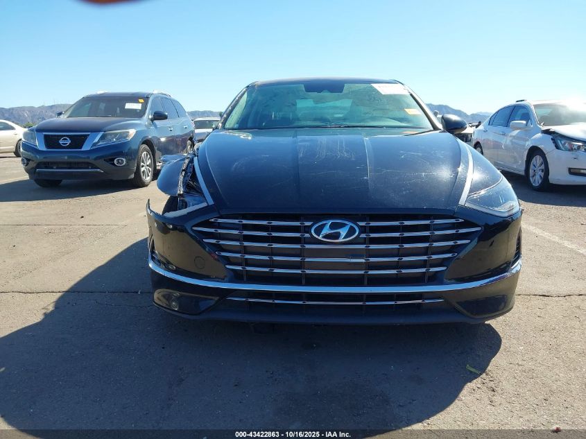 2021 Hyundai Sonata Blue VIN: KMHL24JJ2MA033048 Lot: 43422863
