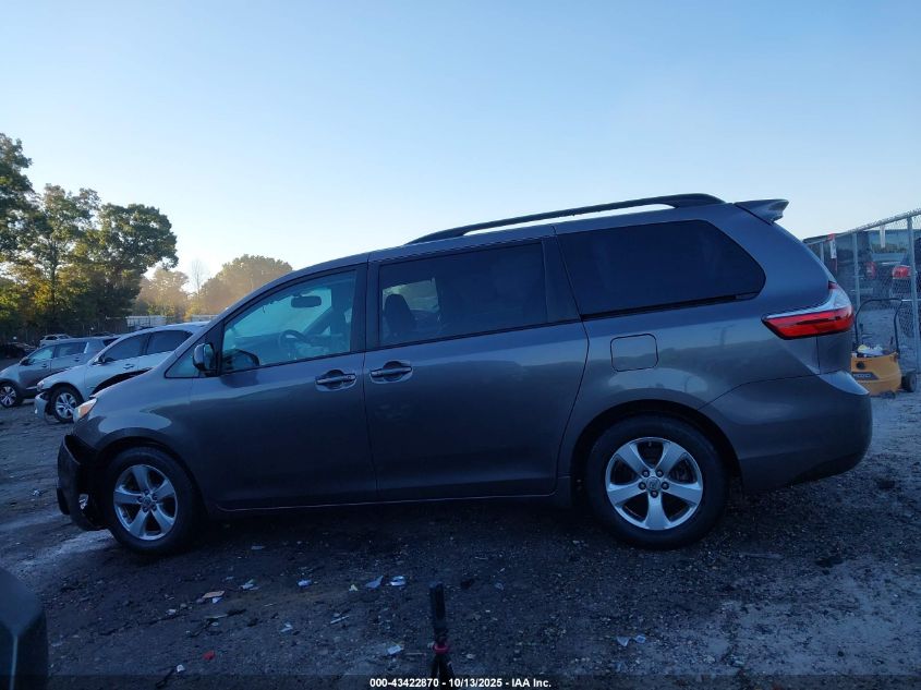 2017 Toyota Sienna Le 8 Passenger VIN: 5TDKZ3DC7HS798123 Lot: 43422870
