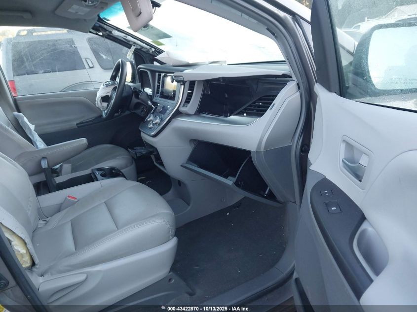 2017 Toyota Sienna Le 8 Passenger VIN: 5TDKZ3DC7HS798123 Lot: 43422870