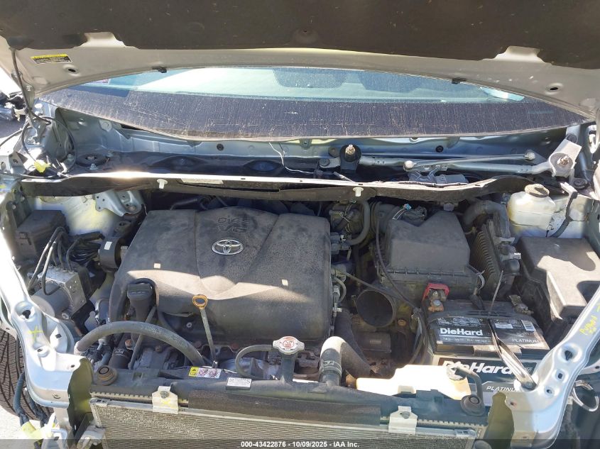 2019 Toyota Sienna Le 8 Passenger VIN: 5TDKZ3DC8KS007279 Lot: 43422876