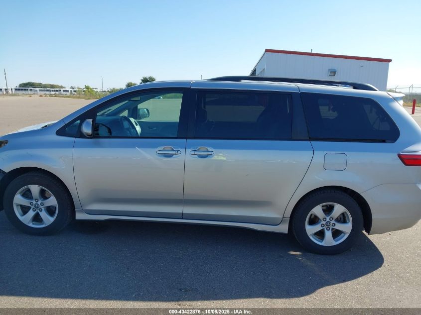 2019 Toyota Sienna Le 8 Passenger VIN: 5TDKZ3DC8KS007279 Lot: 43422876
