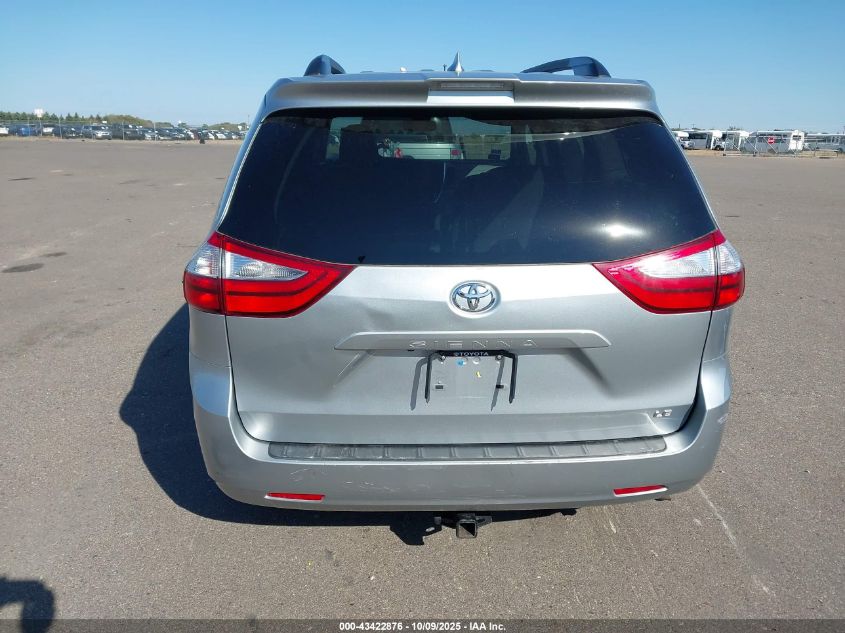 2019 Toyota Sienna Le 8 Passenger VIN: 5TDKZ3DC8KS007279 Lot: 43422876