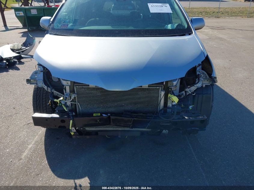 2019 Toyota Sienna Le 8 Passenger VIN: 5TDKZ3DC8KS007279 Lot: 43422876