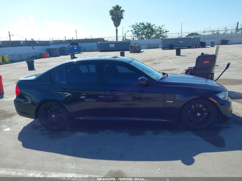 2011 BMW 335I VIN: WBAPM5G52BNN00942 Lot: 43422889