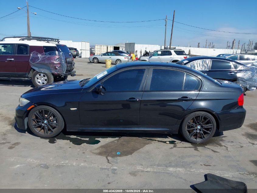 2011 BMW 335I VIN: WBAPM5G52BNN00942 Lot: 43422889