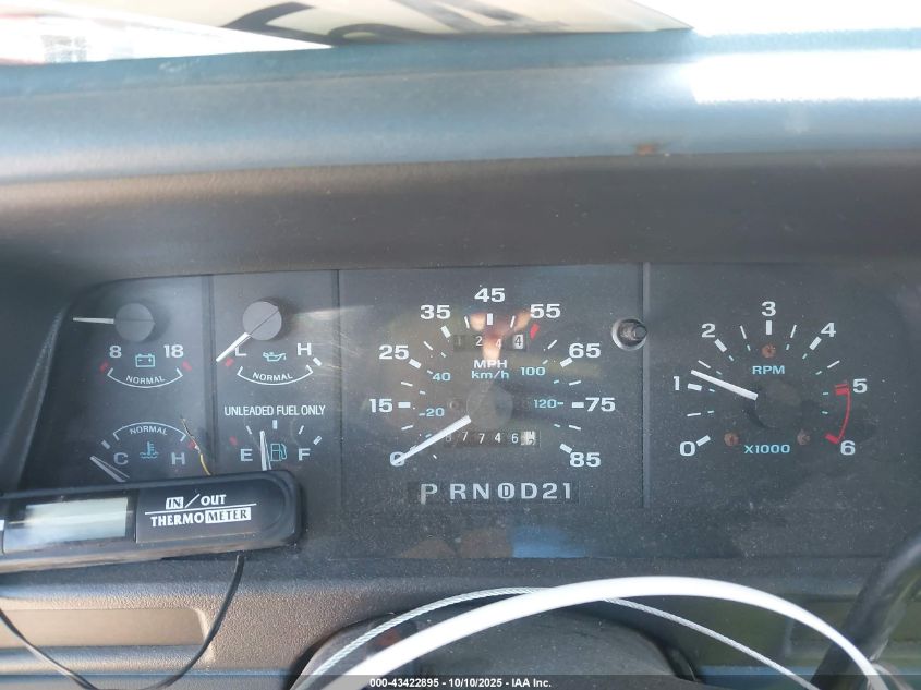 1993 Ford Explorer VIN: 1FMDU34X5PUB46293 Lot: 43422895